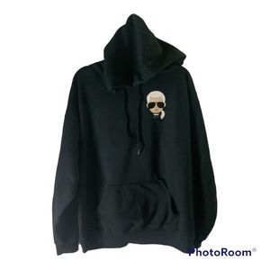 Karl lagerfield Paris Sweatshirt Black XL COPY